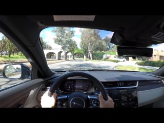 2021 Jaguar XF P300 R-Dynamic SE AWD POV Test Drive (3D Audio)(ASMR)
