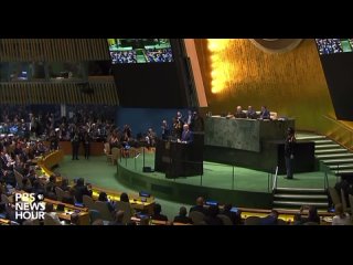 Самоходный дед Бидон выступил на Генассамблее ООН. Как и предполагалось, оно оказалось весьма манипулятивным. По мнению Байдена,