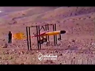 Установка и испытания ракет РПГ на дроне Mohajer-1 во времена ирано-иракской войны (~1985 год, на минуточку).