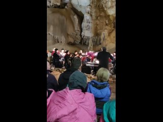 оркестр в Мраморных пещерах ✨😀💚