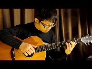 In The Air Tonight - Phil Collins - Solo Acoustic Guitar (Kent Nishimura)