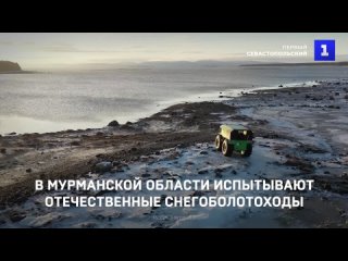 В Мурманской области снегоболотоходы испытывают в условиях Арктики