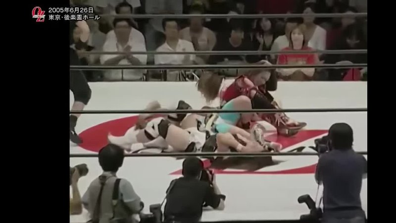 Carlos Amano Mayumi Ozaki vs Chikayo Nagashima Sugar Sato ( Oz Academy 6, 26,