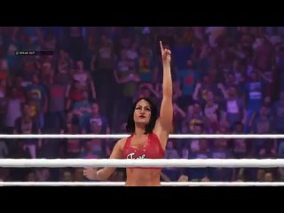 WWE 2K23 Nikki Bella VS John Cena Prototype Intergender Wrestling Mixed Match