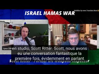 ⭐⭐⭐⭐⭐L'officier du corps des Marines Scott Ritter révèle la vérité sur la guerre contre Israël ‼