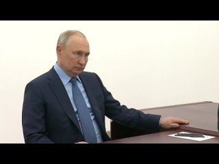 Путин провел встречу с главой Удмуртии