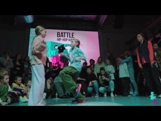 Чеботарева Аглая vs  Никитенко Таисия | Hip - Hop Kids 1\16 |