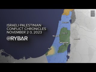 Israeli-Palestinian conflict chronicles: November 2-3, 2023