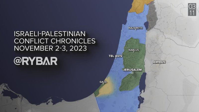 Israeli Palestinian conflict chronicles: November 2 3,