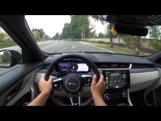 2021 Jaguar F-Pace SVR POV Test Drive (3D Audio)(ASMR)