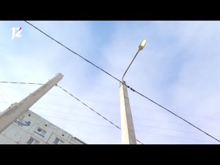 В Омске запустили новую линию наружного освещения на улице 20 лет РККА