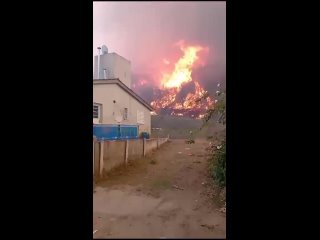В Аргентине вспыхнули масштабные лесные пожары