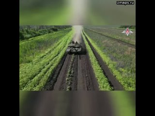 Экипажи танков Т-72Б3 Западного военного округа громят противника на Купянском направлении  На Купян