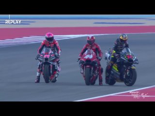 Полная версия того, что произошло на FP1 QatarGP MotoGP между Марко Беццекки и Полом Эспаргаро