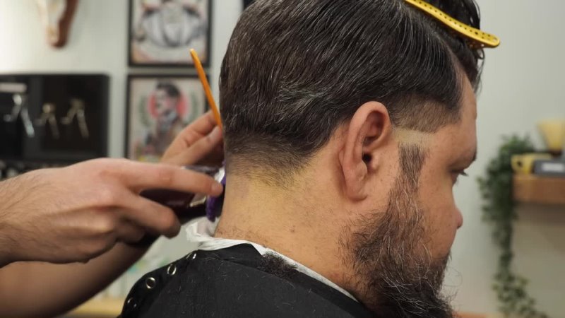 Beardbrand Astounding Barbering Skills on Eccentric Client