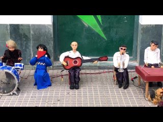 Уличные музыканты г Кадиз, Испания