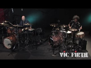 Стив Смит (Steve Smith) и Джоджо Майер (Jojo Mayer) - восхитительный дуэт барабанщиков