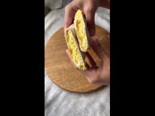 Белково - сырный ролл на завтрак
