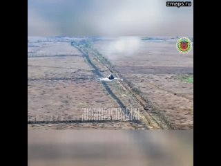 Артиллеристы и операторы дронов 387 МСП громят врага на Запорожском направлении. На видео очередное