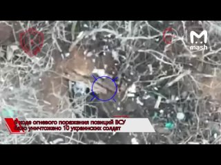 В районе Белогоровки военнослужащие 7 бригады Южной группировки войск уничтожают боевиков ВСУ