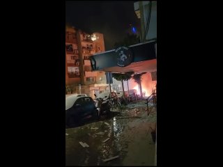 ️ El lanzamiento se produce después de que Hamás con atacar la ciudad en respuesta al bombardeo de dos edificios de gran altura