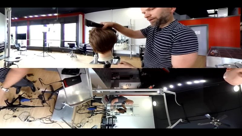 The Salon Guy Worlds First Virtual Reality 360 Haircut The Salon