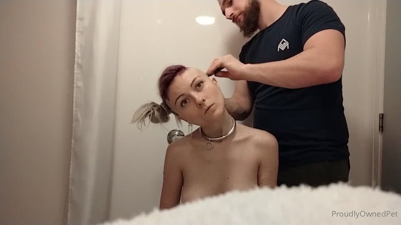 Boundbyflames It S Master Shaving Its Hair Himself For The First Time