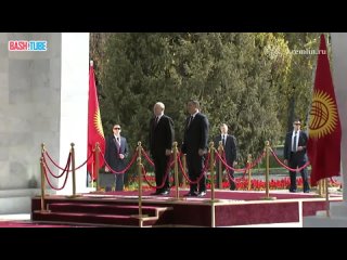 🇰🇬 Официальная встреча Владимира Путина с президентом Киргизии Садыром Жапаровым