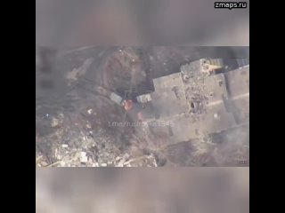 БМ-21 Град - уничтожен  В западной части с. Елизаветовка в Донецкой области. Геопривязка СК: (