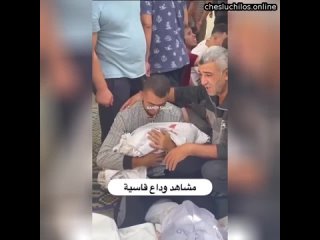 Душераздирающие моменты для палестинцев, которые прощаются со своими родственниками, погибшими в рез