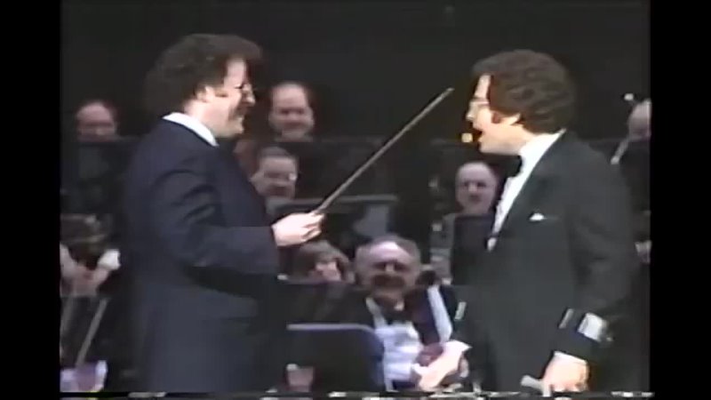 Itzhak Perlman (viol. ) James Levine (cond. ) Sarasate