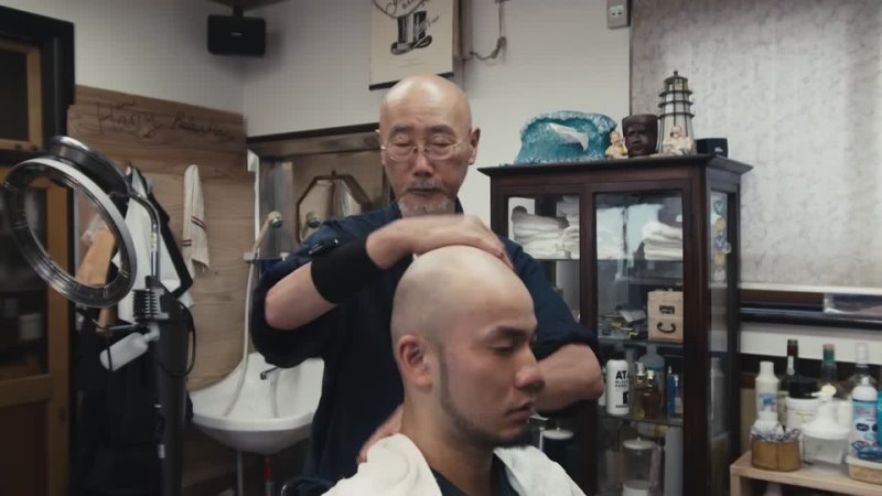 Yamaguchi Barber - 【ASMR】Massage passed down from father to son │ Yamaguchi barber