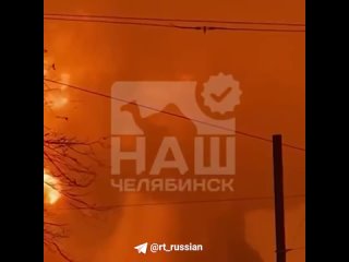 ️ La vidéo d’une puissante explosion à l’usine de tracteurs de Chelyabinsk devient virale en ligne