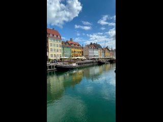 Прогулка по каналам Копенгагена. Дания
