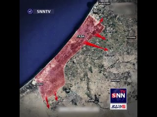 🇮🇱🇵🇸 L’avancée des forces palestiniennes en profondeur en Israël sur la carte