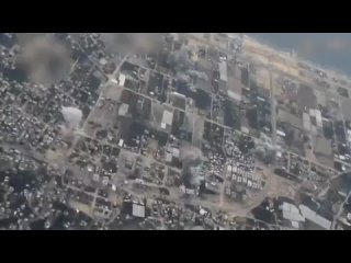 Кадры ковровой бомбардировки Сектора Газа израильскими ВВС