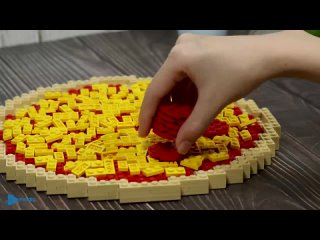 LEGO PIZZA HUT _ Lego Stop Motion ASMR (720p) Лего Пицца