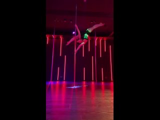 Exotic pole dance. Марина Дудникова Eden dance studio.