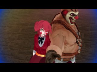 (MMD) (Twisted Metal) Sweet Tooth X Amily (Hazey Eyes Remix) (Remake)