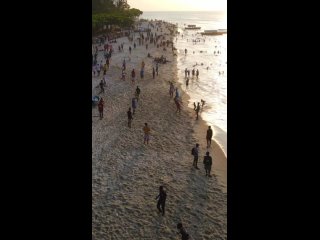 🇹🇿 Остров Занзибар, Вечерний пляж города Стоун Таун