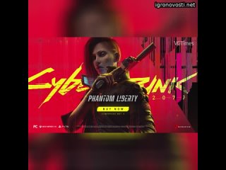 ️ CD Projekt Red дропнула релизный трейлер Cyberpunk 2077: Phantom Liberty  Дополнение станет доступ