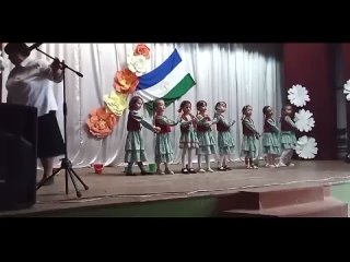 Отрывок из праздничного концерта, приуроченного Дню Республики Башкортостан. Выступление воспитанников д/с “Кояшкай“
