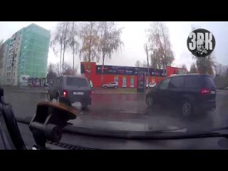 Злостный нарушитель в Коминтрерне ЗВК Киров Злой водитель кировчанин