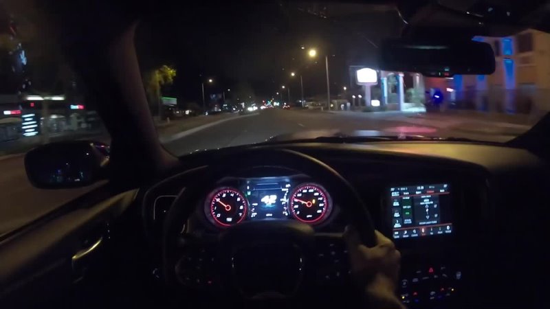 2020 Dodge Charger 392 Scat Pack Widebody POV Night Drive (3D Audio)(ASMR)