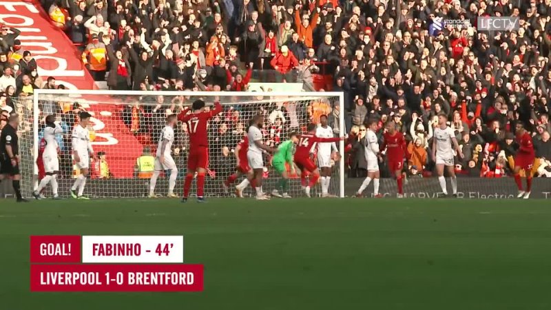 Inside Anfield Liverpool 3-0 Brentford   Best view of the Reds dominant home win