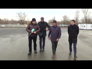 Метшин оценил готовность к запуску новой снегоплавильной станции на Портовой