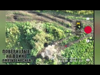 Видео от тульских десантников. Атака противника на Бахмутском направлении