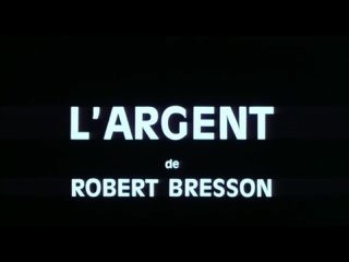 Робер Брессон. ДЕНЬГИ (трейлер). 1983