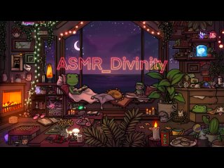 [ASMR_Divinity] ASMR | gentle Loofah, Ocean Waves, Whispering, Mouth Sounds & more - blue yeti