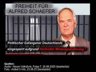 Freiheit für Alfred Schaefer - Politischer Gefangener seit dem